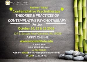Theories & Practices of Contemplative Psychotherapy