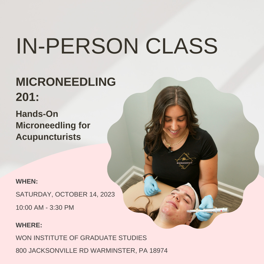 Microneedling In-Person Class ad
